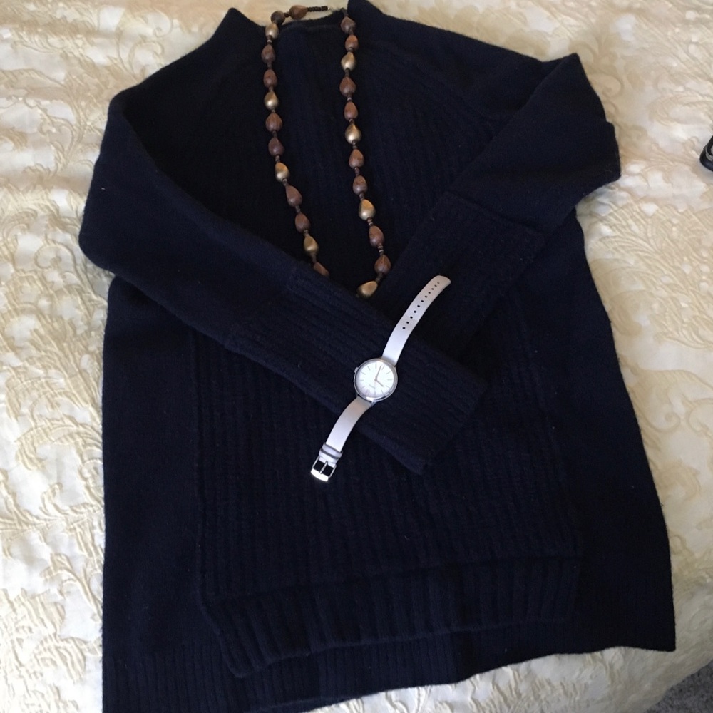 Navy Wool J.Crew Sweater